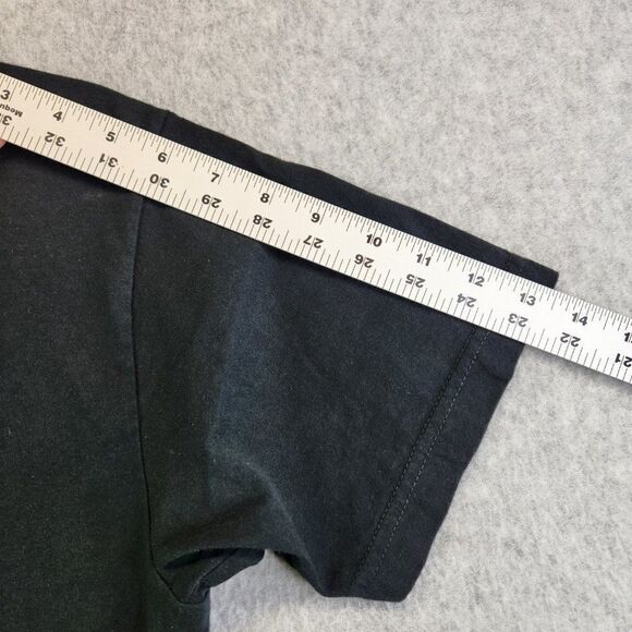 Maroon 5 Shirt Womens Medium Black Red Pill Blues Tour Concert Music Band Tee - Picture 9 of 14